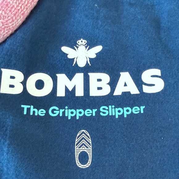 Bombas Women’s The Gripper Slipper Pink and Orange X-Small New with tags - Picture 7 of 11